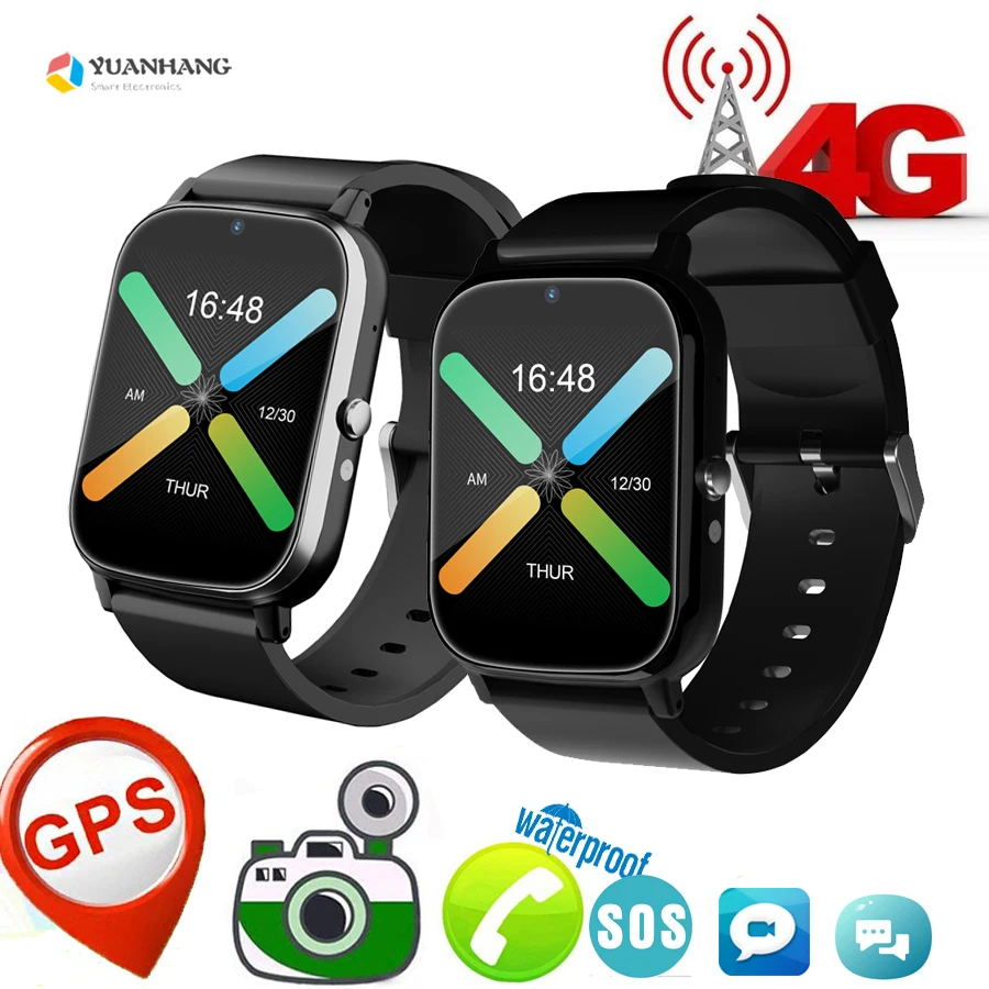 

Смарт-часы IP67, 4G, GPS, Wi-Fi, с пультом ДУ