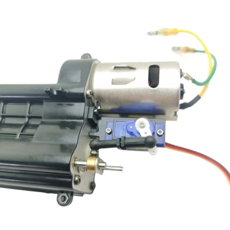 Modified Gearbox Bracket with Steering Engine for Tamiya 1/14 RC Truck Scania 770s Tractor Universal Upgrade Parts 4