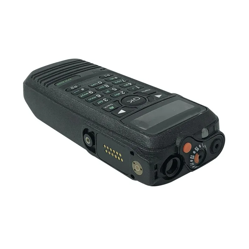 PMLN4646 Full-Keyboard Front Housing Cover Case with Speaker for Motorola DGP6150 XPR6550 XIR P8268 XPR6500 Two Way Radio