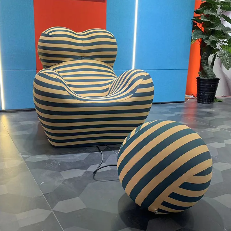 

Creative Single Person Lounge Chair, Balcony Living Room Lazy Sofa Shaped Cotton Cover Leisure Couch Like Mom's Hug