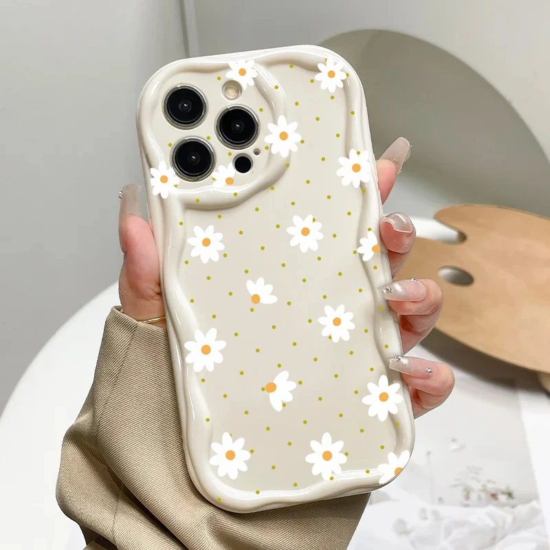 Simple Daisy Flower Design Phone Case Cover