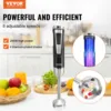 VEVOR 8 Speed Immersion Mini Portable Blender Handheld Mixer Machine 200W 500W  Cordless Recharge home-appliance for Kitchen 2