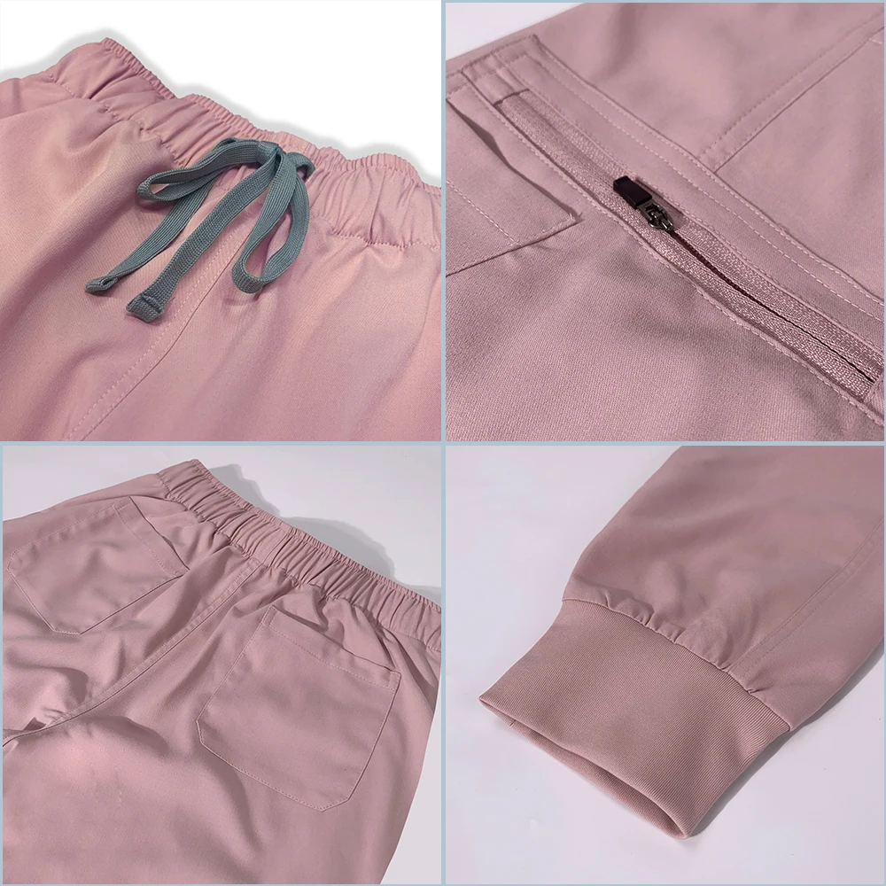 Nurse Accessories Women Wear Scrub Suits Hospital Doctor Working Uniform Medical Surgical Multicolor Unisex Uniforms