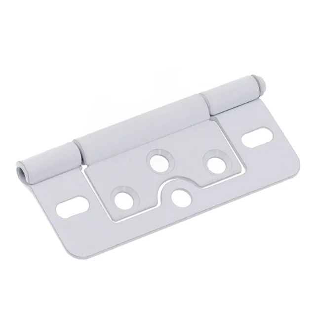 1x Flush Door Hinge Cabinet Door Hinges Detachable Hinges 3-inch Flat Opening Iron Hinges Wholesale Door Window Accessories 3