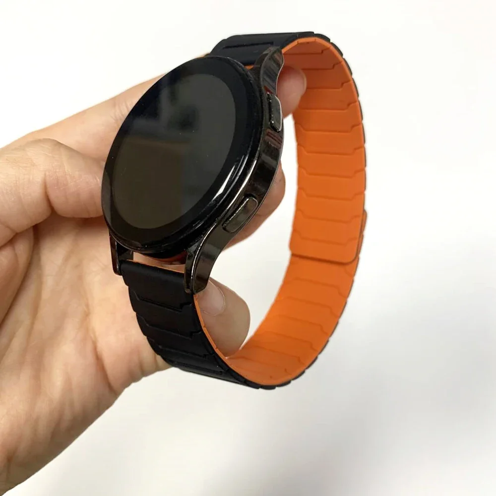 Magnetic Silicone Loop Strap - Universal 22mm/20mm Band