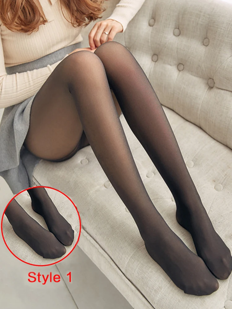 Winter Warm Pantyhose Women Tights for Super Elastic Long Slim Hosiery Leg  Warm 