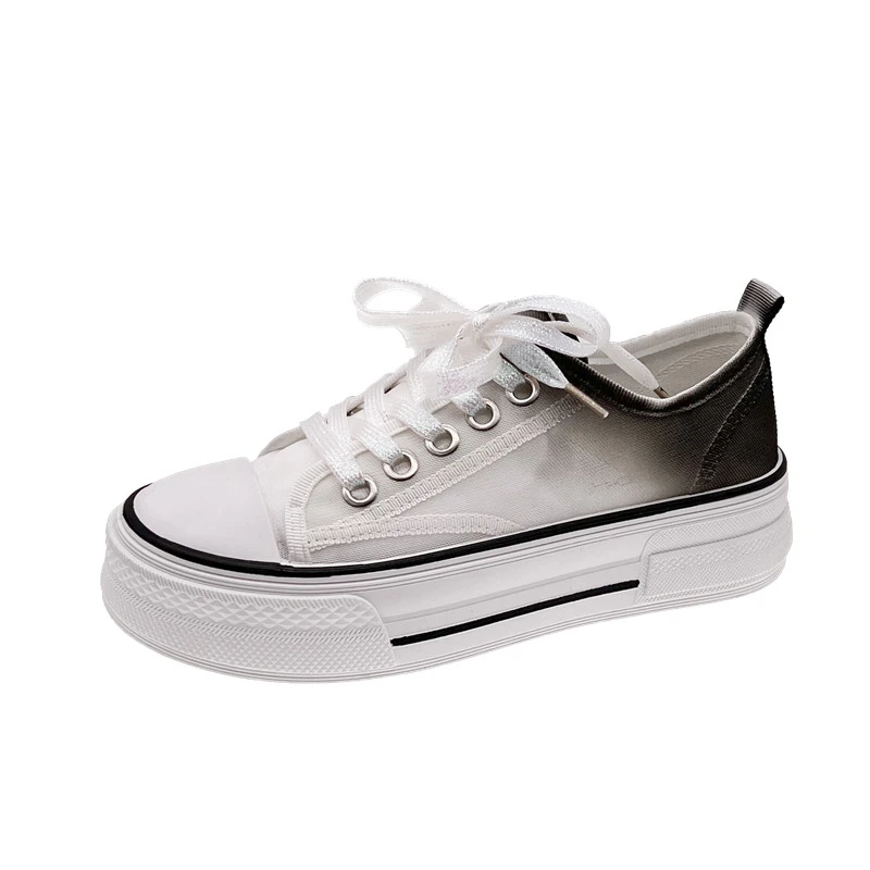 

Canvas Shoes Women's 2023 New Low-top Korean Casual Sneakers Ins Tide Small All-match White Summer Off