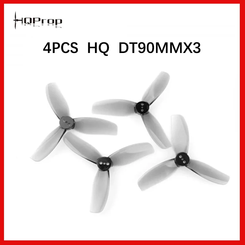 

4PCS HQ DT90MMX3 3.5 inch 90mm Propeller Suitable Cinelog35 Or 3.5 inch Drone For DIY RC FPV Quadcopter Drone Accessories Parts