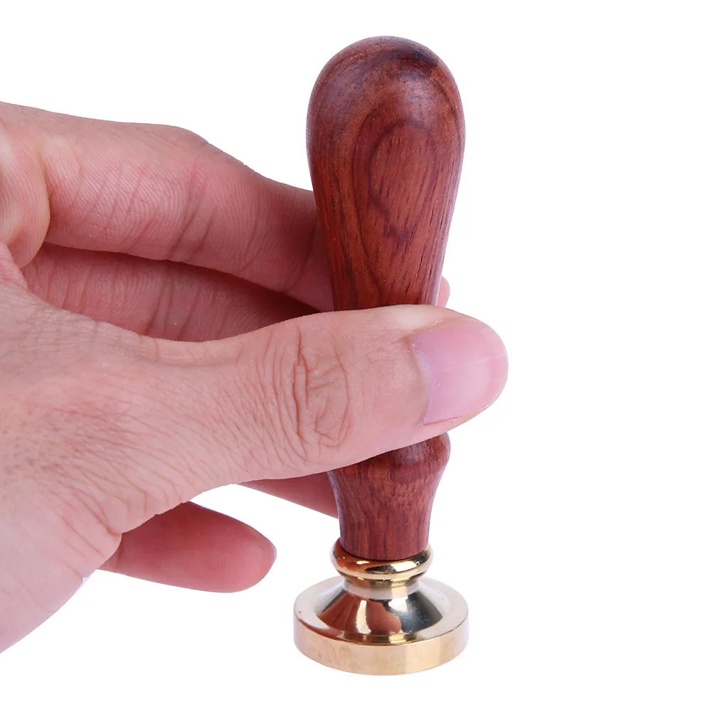 레트로 레터 실링 왁스 25mm 장식 스탬핑 공예품 선물용 (환영)