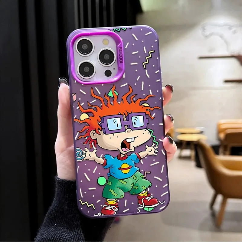 Cartoon Funny Rugrats Anti-Fall Matte Phone Case