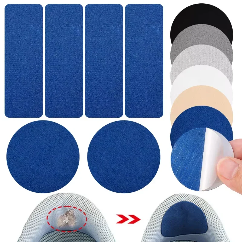 6pcs Sports Shoes Patches Breathable Shoe Pads Heel Protector Adhesive Patch Repair Shoes Heel Foot Care products heel protector shoe repair patches heel protector pads shoe repair patch shoe repair stickers heel protector patches shoe stickers