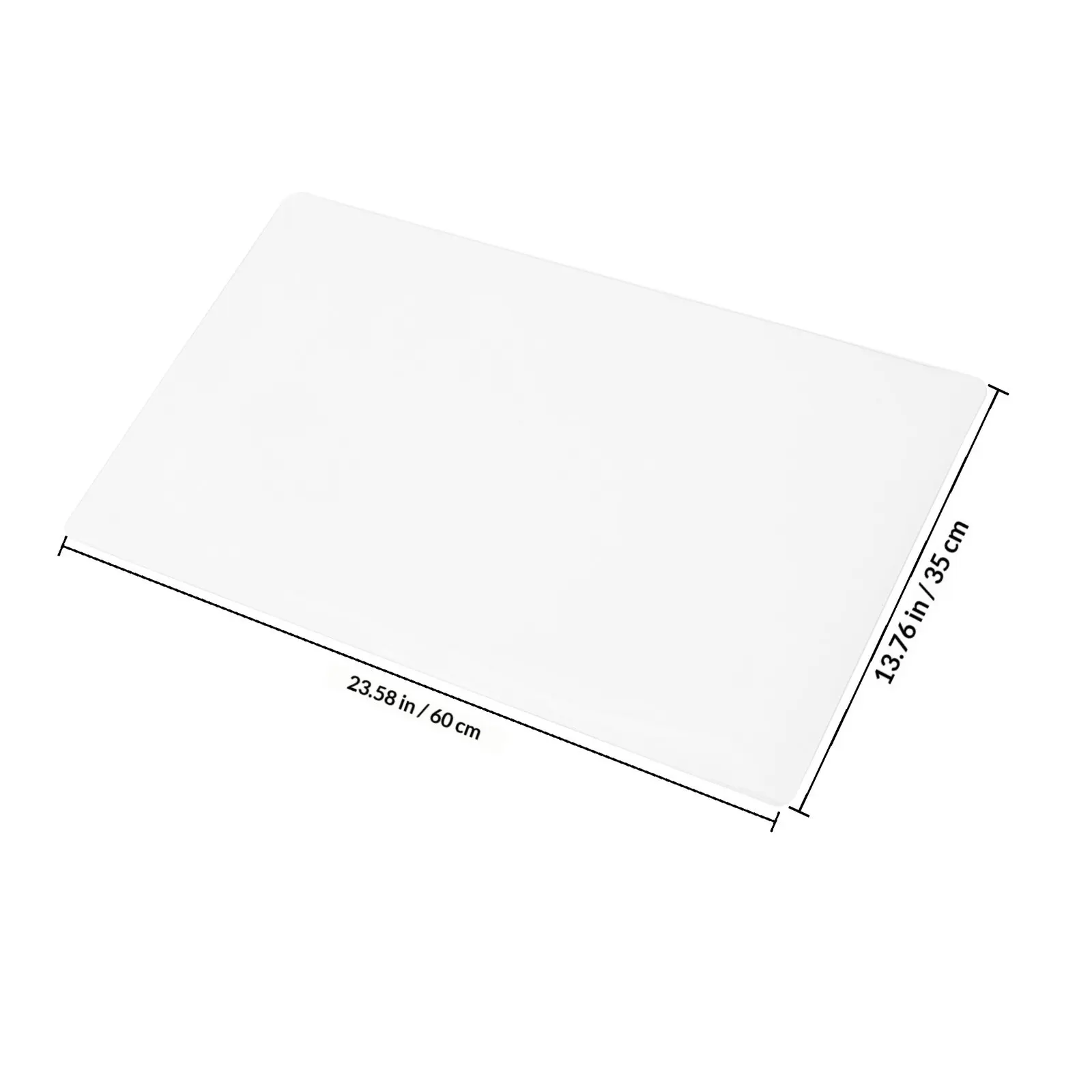 투명 테이블 보호대 투명 책상 패드 필기용 책상 매트 키보드 매트 직사각형 테이블 커버 가정용 주방 사무실용