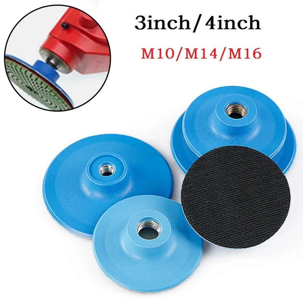 

1 PC 3/4 Inch Polishing Pad Sanding Disc Backing Pad Self-adhesive Disc Angle Grinder Tray M10 M14 M16 Thread Polishing Discs