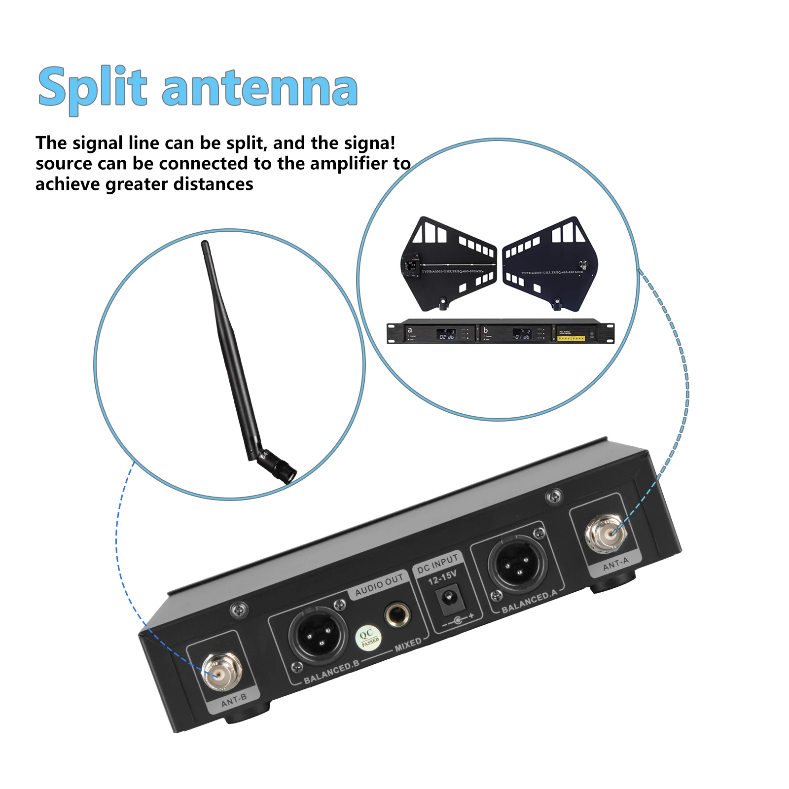 SLXD-4 B58 전문 듀얼 무선 마이크, 무대 공연, 2 채널 600-699MHz UHF 노래방 금속 핸드헬드, 최고 품질