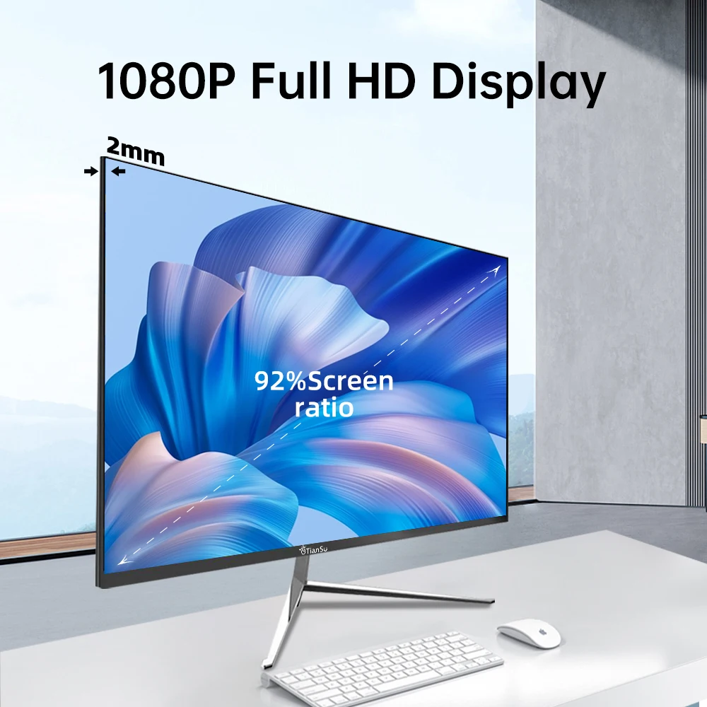 Tiansu 24 ġ Ӹ IPS , FHD 1920x1080 100Hz,   繫ǿ HDMI  VGA Է, ο   ̸ ÷