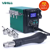 YIHUA 959D-II 700W Easy Plug-pull Nozzles Hot Air Gun Rework Soldering Station Phone Repair Welding Tools 1