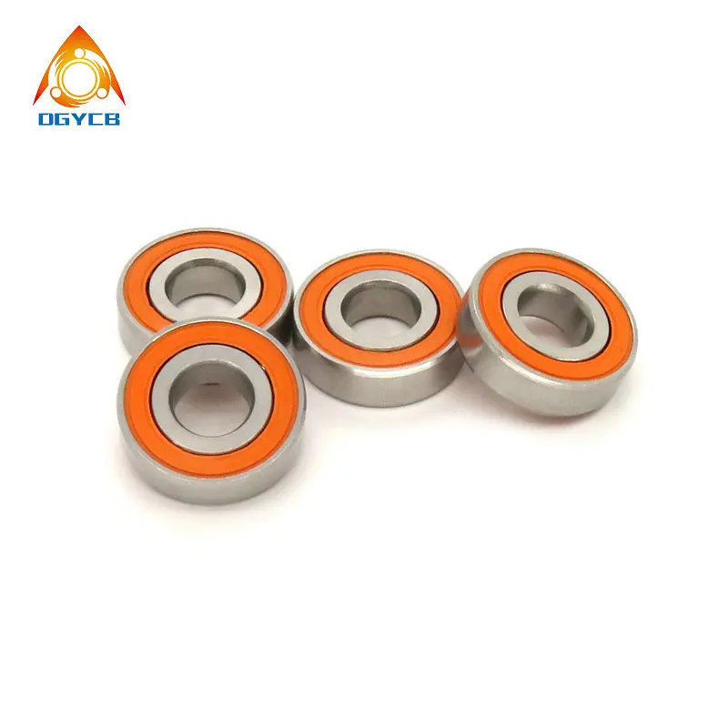 

10pcs ABEC7 S697 2RS 7x17x5 Hybrid Ceramic Bearing 697 S697C SMR697 2RS RS 2OS Stainless Steel Ceramic Bearing 7*17*5 Bearing