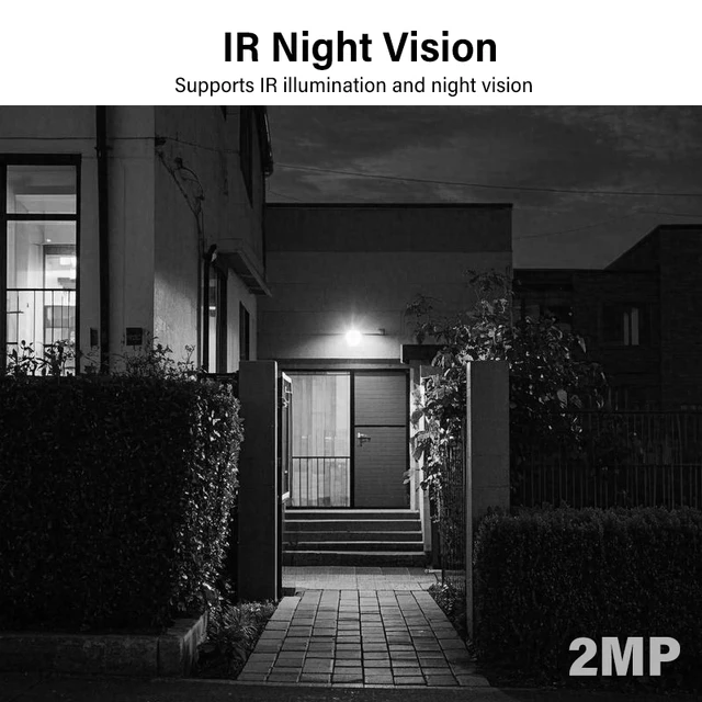 Dahua 2MP Villa Door Station Full digital PoE Video Intercom Two-way Talk Doorbell IR Night Vision Card/APP Unlock VTO2211G-P-S2 4