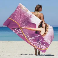 Beach Towel T-TaylorS Microfiber Sand Free Quick Dry Soft Sandproof Pool Towels Gift for S-SwiftS Women Travel Shower Camping 2