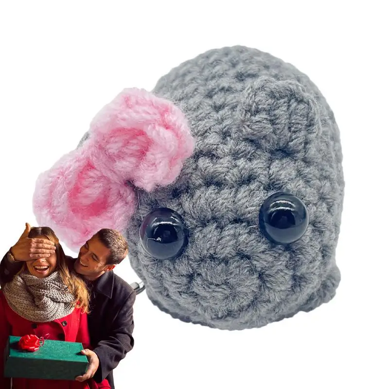 

Грустный хомяк, плюшевый брелок, галстук-бабочка, набивное животное, плюшевый кулон, крючком, плюшевый кулон, милый хомяк, животное, плюшевый брелок