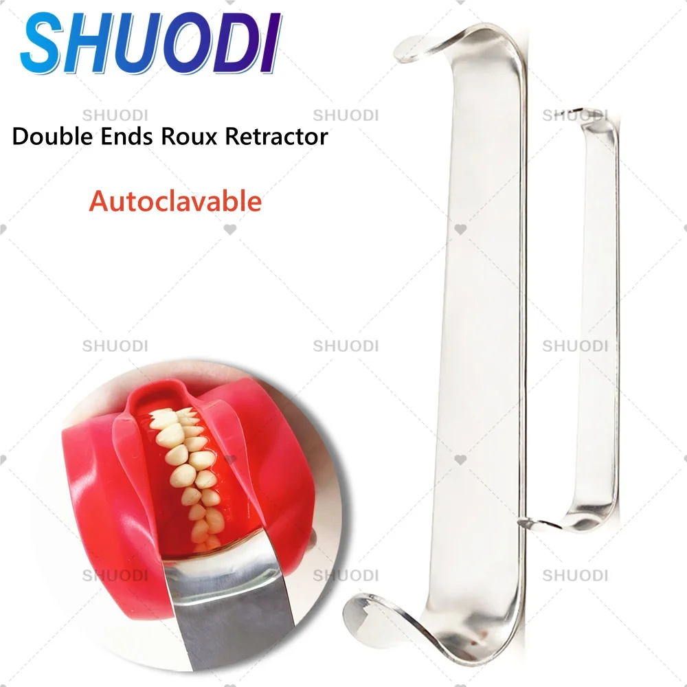 Dental stainless Steel Cheek and Lip Retractor Implant Roux retractor Surgical Implant Retrator Surgical Tools