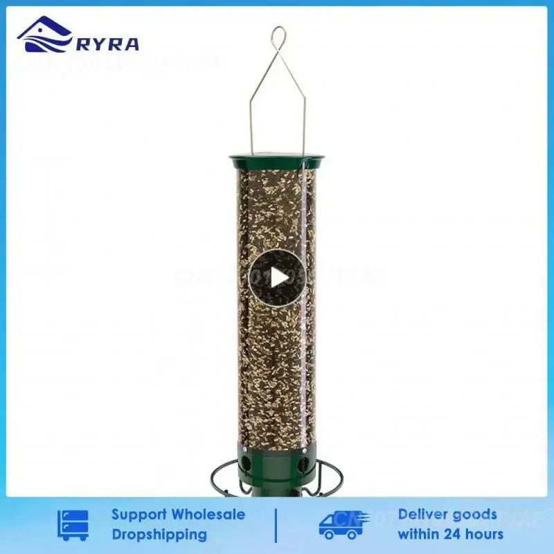 

Self Feeder Farmhouse Style Preservative Anti-rust Large Capacity Water Proof Feeder Bird Feeder Geometry Durable Water Feeder