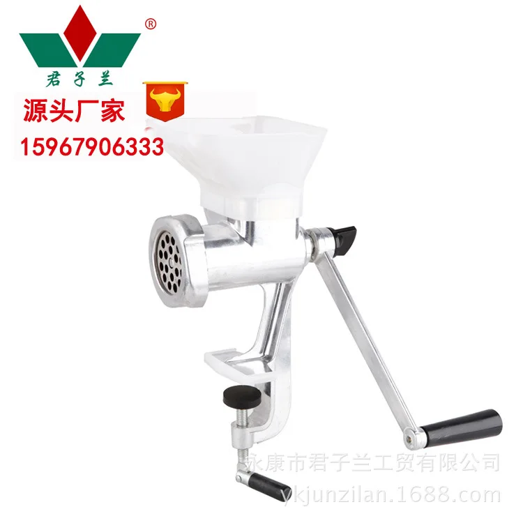 

Ручная мясорубка с сертификатом LFGB 4025-Mc, маленькая многофункциональная бытовая мясорубка