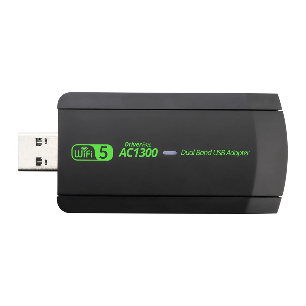Wi-Fi USB 3,0 Адаптер 1300 Мбит/С Bluetooth 4,2 Двухдиапазонный 2.