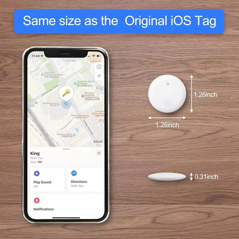 GPS Locator Pet Wallet Suitcase Car Global Positioning Tracking Elderly Kids Anti Getting Lost Finder For iPhone Find My