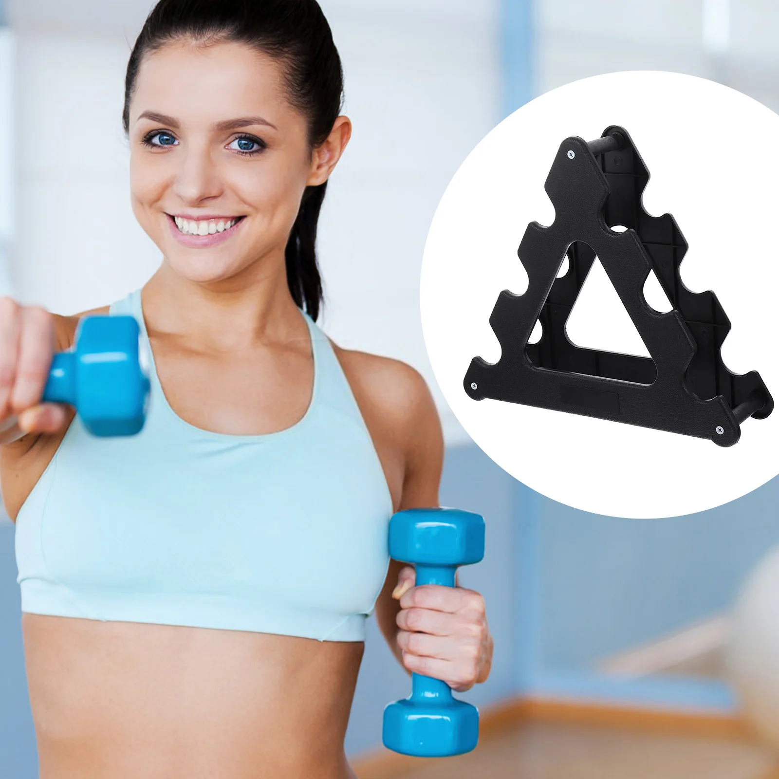 

Dumbbell Storage Bracket Chic Dumbbell Display Rack Dumbbell Holding Stand Kettlebell Rack Dumbbell Shelf Gym Accessories