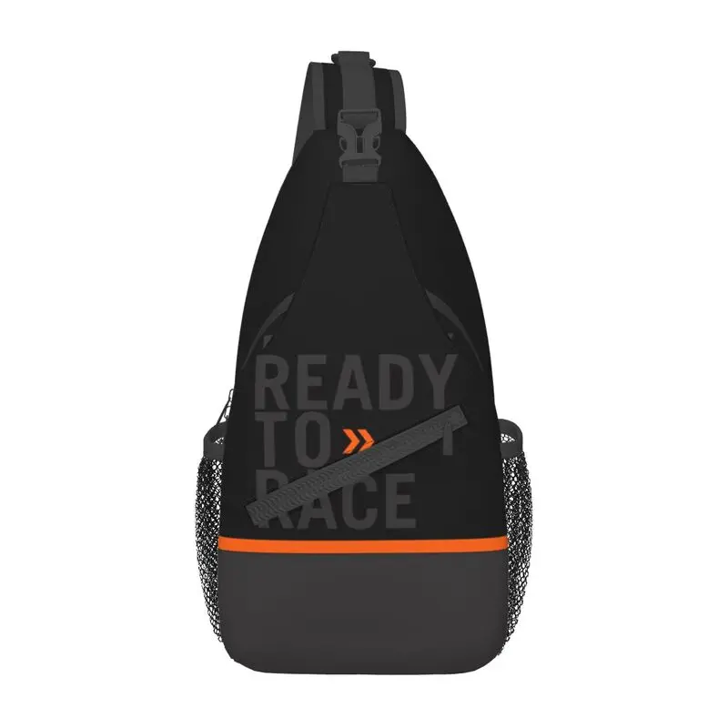 

Ready To Race Sling Crossbody Chest Bag Men Cool Enduro Cross Motocross Bitumen Bike Life Shoulder Backpack for Hiking