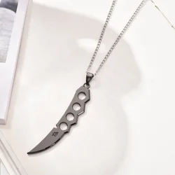 Cartoon Anime Naruto Necklace Pendant Cosplay Shuriken Alloy Accessory Collectible (3146)