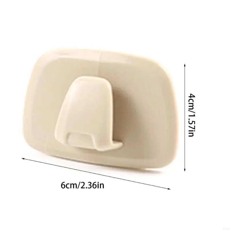 LX0E Convenient Car Clothes Hanger Space Saving Car Roof Hook Elegant Design Interior Hook Quick & Easy Item Access