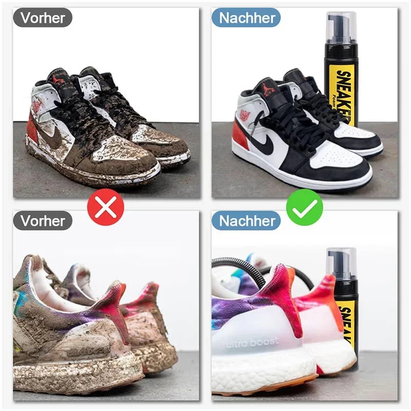 1PC Shoe Cleaning Kits Set Sports Shoes Cleaning Dry Cleaning Spray Set Small White Shoes Shoes Cleaning Set Shoe Cleaner Kit 4