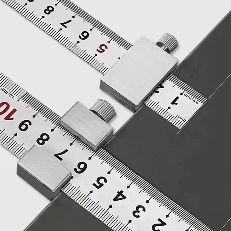 Woodworking Ruler Positioning Limit Block Image 3