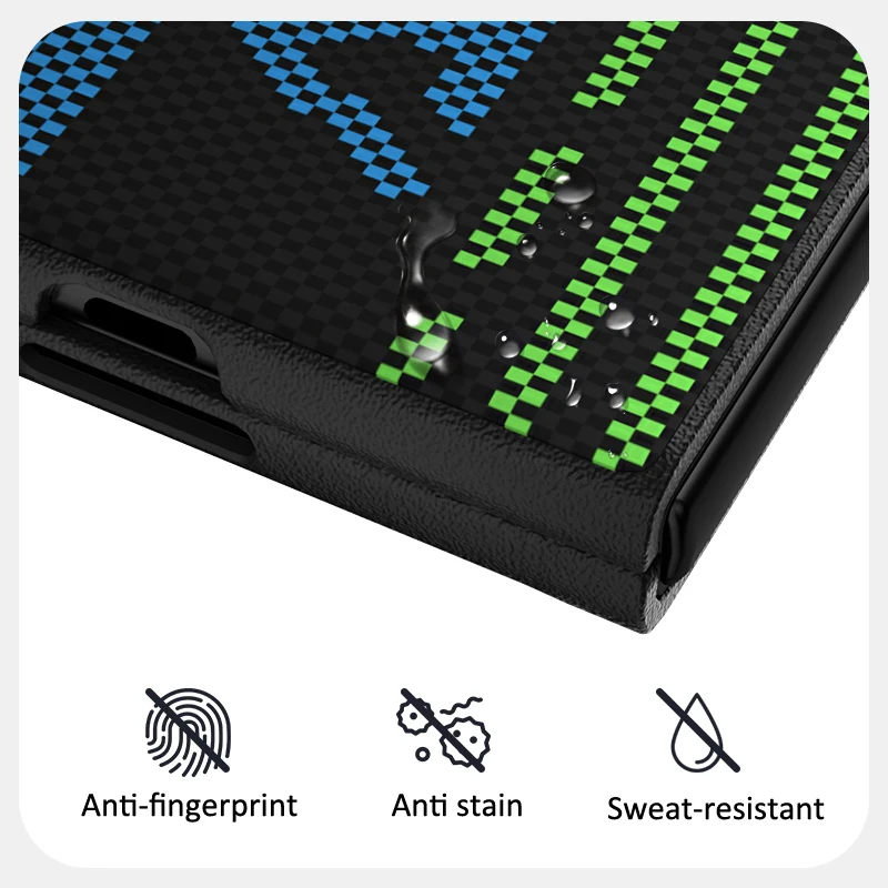 Enhanced Magnetic Folding Case with Wireless Charging for Honor Magic V3 - Fashionably Unique Design