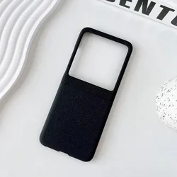 Slim Matte Hard Back Folding Protective Case - Enhanced Durability and Style for Plastic (Black)