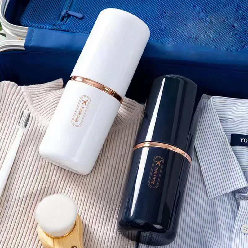 Portable Toothbrush And Toothpaste Travel Case For Bathroom_voghion.com