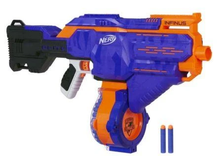 Nerf Elite Infinus automatic gun capacity 30 toy store - AliExpress