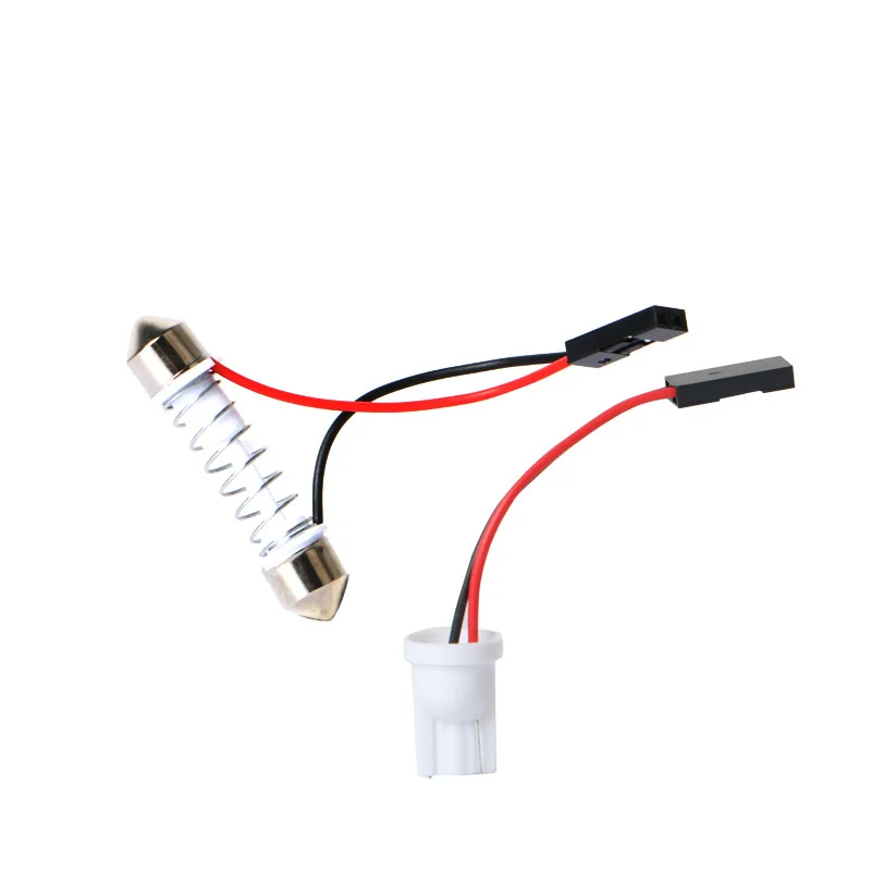 T10 W5W C5W LED ڵ  ڵ 18 24 36 48 Ĩ  ׸    ݵ ȭƮ ڵ ׼, 50 Ʈ