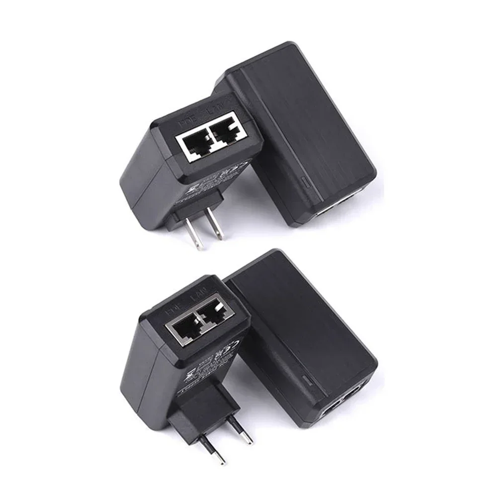 1000Mbps POE Injector 15V1A/24V1A/48V0.5A Output EU US Plug for CCTV IP Camera Power Supply POE Ethernet Adapter Phone AP 3