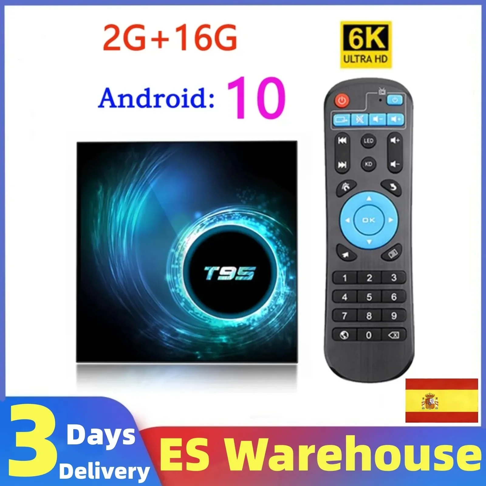 T95 H616 Smart TV Set Top Box For Android 10 4GB 64GB AllWinner H616 t95-h616-smart-tv-set-top-box-for-android-10-4gb-64gb-allwinner-h616