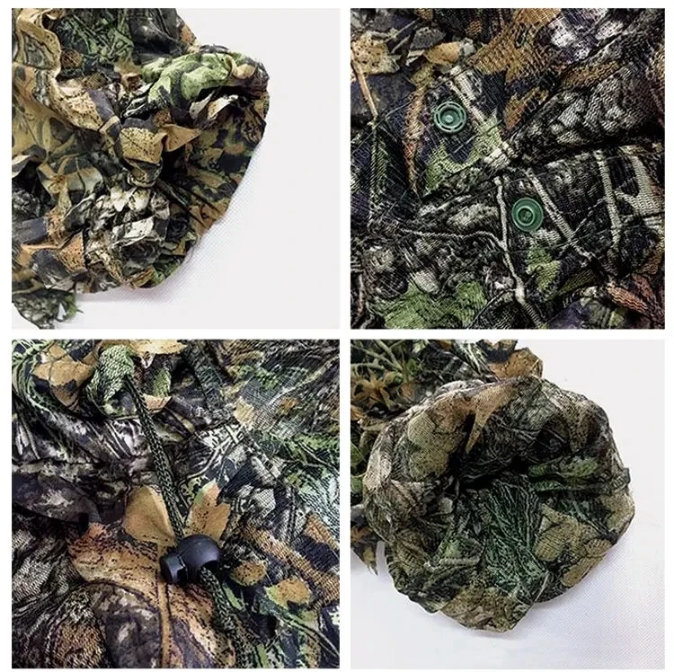 3D Hunting Clothes Sniper Airsoft Ghillie Suit Uniform Men Women Kids Outdoor Airsoft CS War Battle Clothing Paintball Jackets tactical suit ghillie suit combat uniform