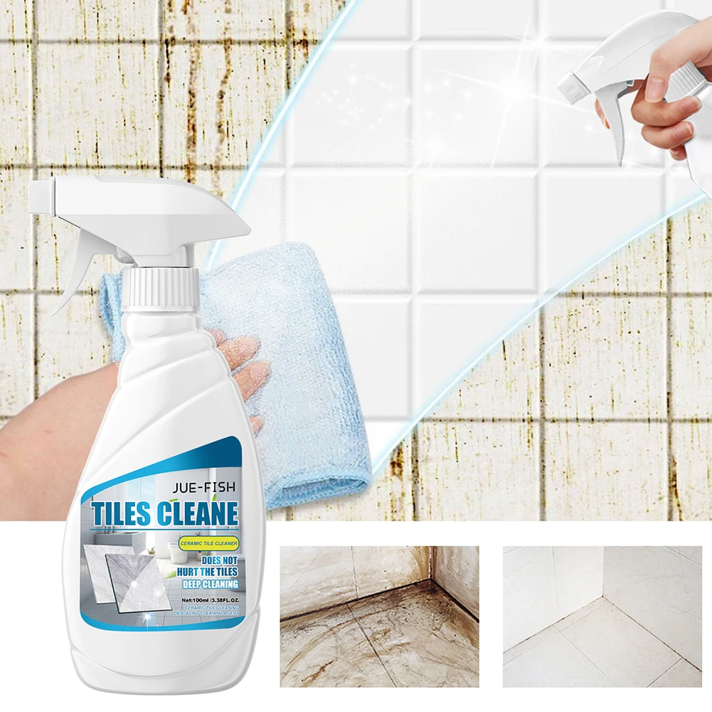 Tile Grout Cleaner Sprayers Multipurpose De-yellowing Tile Cleaner For Bathtubs Sinks