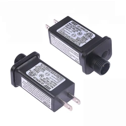 Universal Multi - Voltage LED Decoration Power Supply with EU/US Plug - With memory (24V 6W US Plug)
