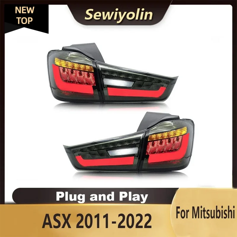 

Car Parts Animation LED Trailer Lights For Mitsubishi ASX 2011-2022 Facelift Rear DRL Signal Automotive Plug And Play