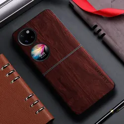 Bamboo Wood Pattern Explosion-Proof Protective Case for Pocket S (BR)