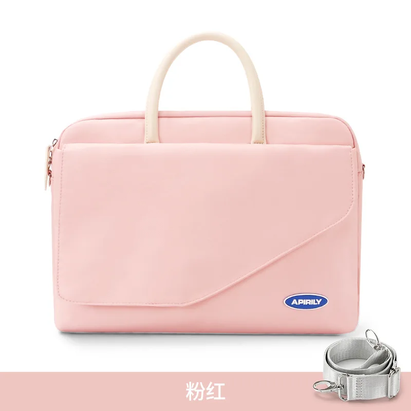 Laptop-Hülle Tasche Tasche für 13,3 14 15,6 Zoll MacBook Air Pro 16 PS Huawei Lenovo Dell Notebook Fall Schulter Handtasche Aktentaschen – Detail 22