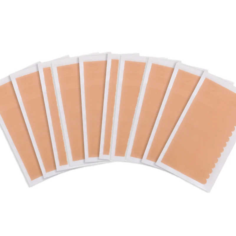 10sheets Grafted False Eyelash Lifting Eyelid Tape Non-woven Eyebrow Protection Tape Lash Extension Under Patch Makeup Tools