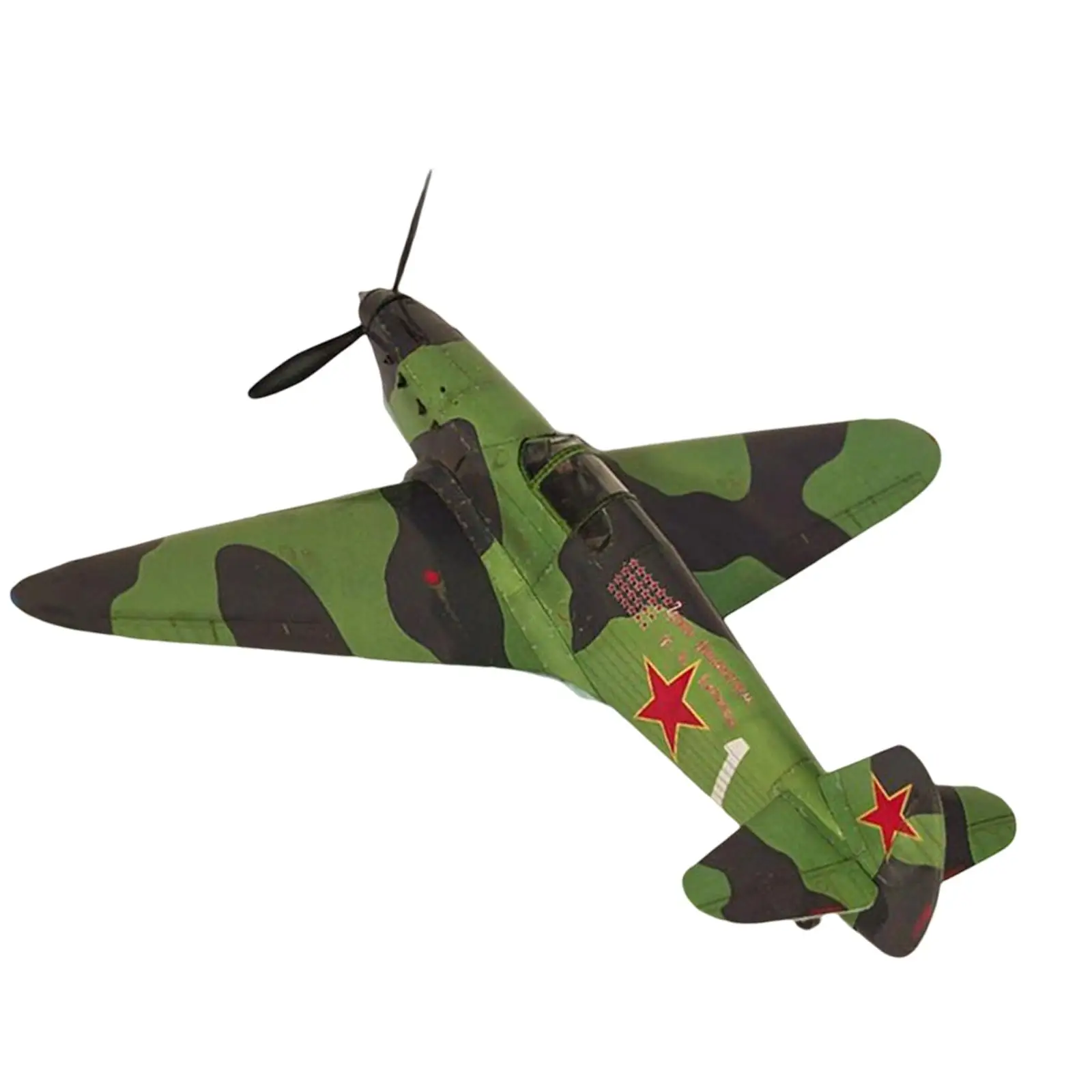 1:35 Scale Soviet Yak 1 Fighter Aircraft Paper Model for Home Teens Souvenir